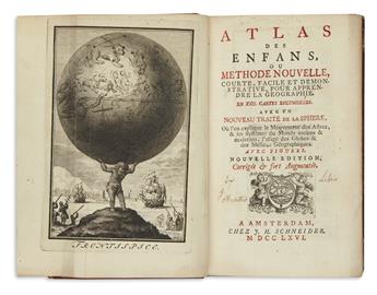 (JUVENILE.) Sepp, Christian; engraver. Atlas des Enfans,